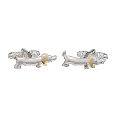 Image of Dachshund Dog Cufflinks Presented in a GS Cufflink Box