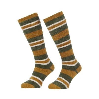 Image of LeMieux Sabrina Stripe Adults Fluffies Socks Alpine