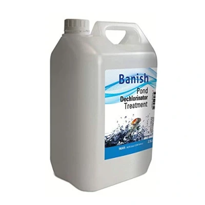 Image of Banish Dechlorinator Pond Treatment 2.5 Litre Treats 56875 Litres