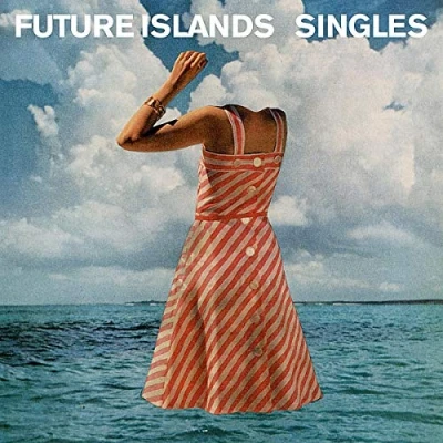 Image of Future Islands Singles + Stickered Bag 2014 UK vinyl LP CAD3402