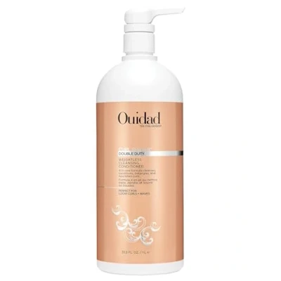 Image of Ouidad Weightless Cleansing Conditioner, Curl Shaper Double Duty, Enhances Natural Curls 1L