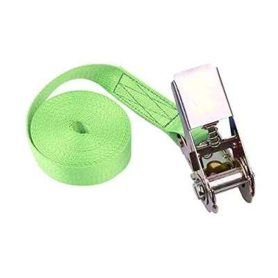 Image of 1 10M Ratchet Tie Down Lashing Strap with Metal Buckle 6 Colors Heavy Duty Tensioning Belt Straps 836kg Red/ Yellow/ Blue/ ArmyGreen/ Black/ Grey