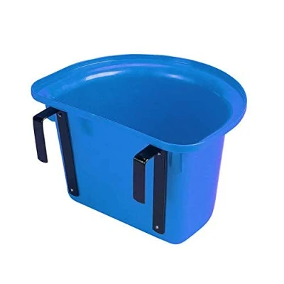 Image of Stubbs Food bowl plastic hemisphere with brackets 15ltr. 15 l Blue
