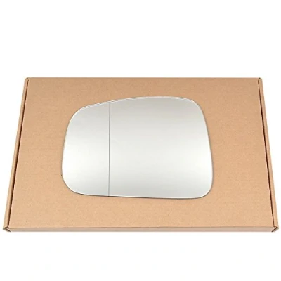 Image of Less4spares Wing Mirror Glass Left Compatible with Honda FR V 2004 2009 STICK ON Passenger Near Side Blind Spot