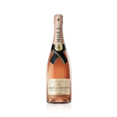 Image of Moët &amp; Chandon Nectar Impérial Rosé Champagne, 75cl