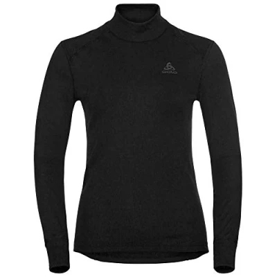 Image of Odlo Women Functional long sleeve shirt with stand up collar ACTIVE WARM ECO, black, L