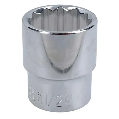 Image of 1/2 WW Whitworth BSW Shallow British Socket 12 Sided Bi hex 1/2in Drive