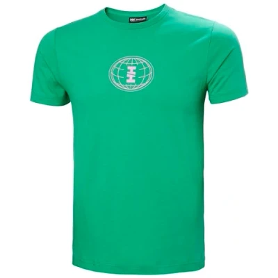 Image of Helly Hansen Mens Core Graphic T Shirt Green, 2XL