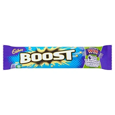Image of Cadbury Boost Chocolate Bar, Pack of 48 x 48.5 g