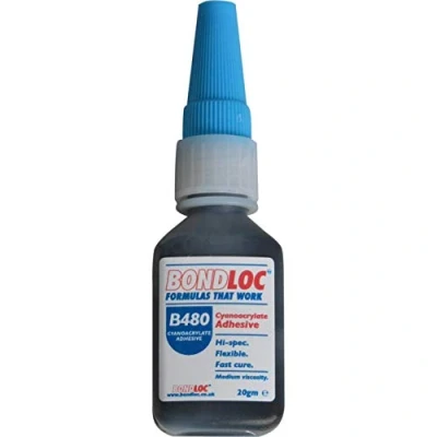 Image of Bondloc BONB48020 Industrial Cyanoacrylate Adhesives, Set of 6