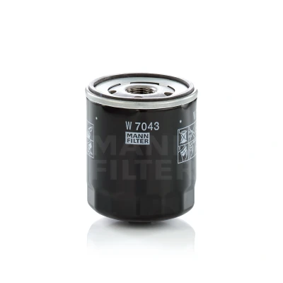 Image of 1890364, 2193141 Oil Filter MANN W 7043 M20x1.5 6H Spin on FORD: Mondeo 5, 5 Limousine, FOCUS 3, FORD USA: Edge Mk2