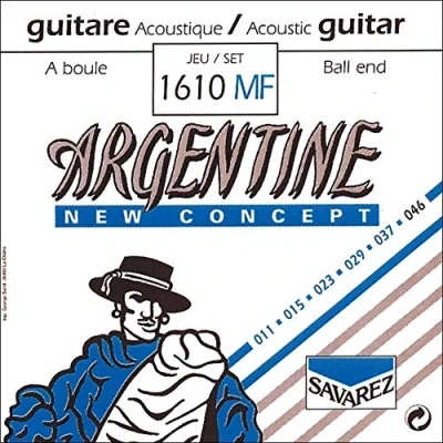 Image of Savarez Single String for Acoustic Guitar Argentine D4 .029 Light 1214MF (from Set 1610MF)