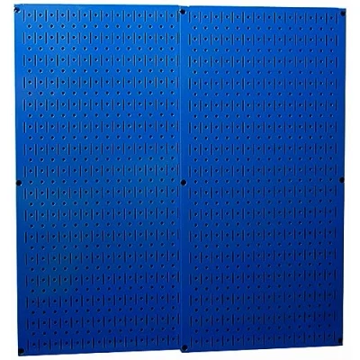 Image of Wall Control 30 P 3232BU Blue Metal Pegboard Pack