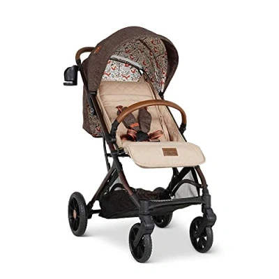 Image of Cosatto Woosh Trail Stroller, Birth 25kg, Multi Terrain Suspension, Compact Free Standing Fold, UPD100+ Hood, Raincover (Foxford Hall)
