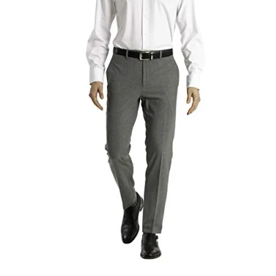 Image of Calvin Klein Men&#039;s Jayden Dress Pants, Light Gray, 34W / 34L