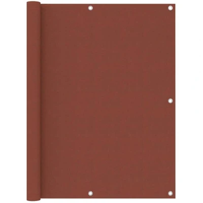 Image of vidaXL Balcony Screen Cream 120x500 cm Oxford Fabric