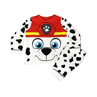 Image of Boys Paw Patrol Marshall Novelty 34082 Cotton Pyjama Set 18 24 Months