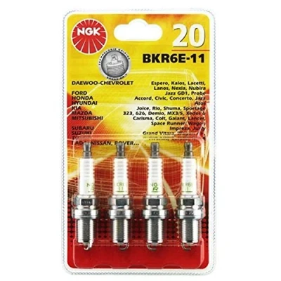 Image of NGK Spark Plugs BKR6E NGK20 Blister 411