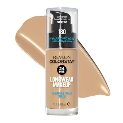 Image of Revlon ColorStay Makeup Foundation for Normal/Dry Skin 30 ml, Sand Beige