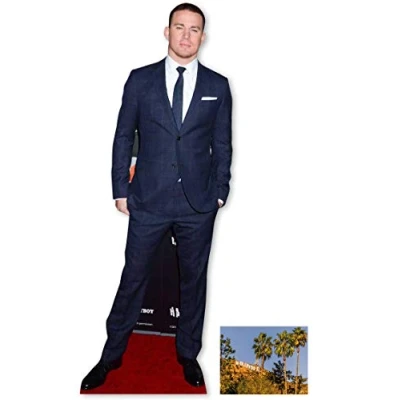 Image of *Fan Pack* Channing Tatum Lifesize Cardboard Cutout (Standee/Standup) Includes 8X10 (25X20Cm) Star Photo Fan Pack #278
