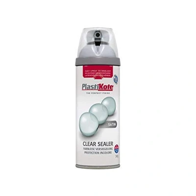 Image of Plasti kote 24001 400ml Premium Satin Clear Acrylic