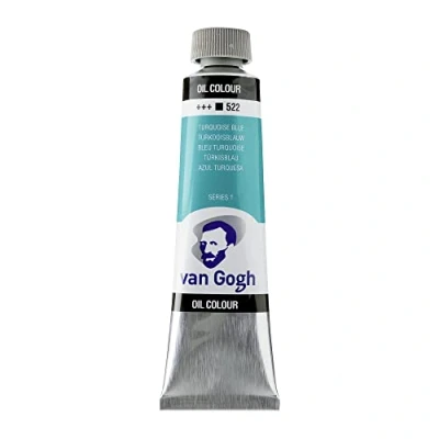 Image of Van Gogh PAINT OIL TURQ BLUE