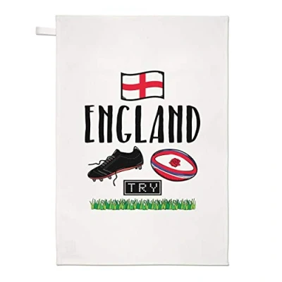 Image of Rugby England Tea Towel Dish Cloth