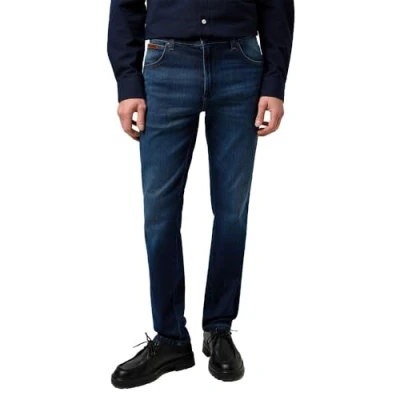 Image of Wrangler Men&#039;s Texas Slim Jeans, Fog, 31 W/32 L