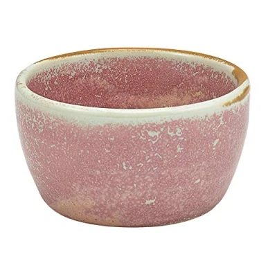 Image of GenWare Terra Porcelain, Rose, Ramekin, 70ml, RAM PRS2, Pack of 12