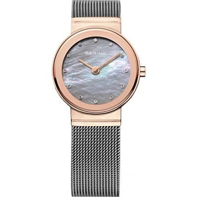 Image of BERING Women Analog Quartz Classic Collection Watch with stainless steel Strap and Sapphire Crystal 10126 369