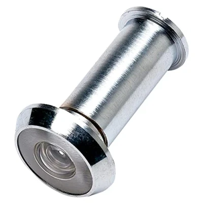 Image of Merriway BH05836 180 Degree Wide Angle Security Door Viewer Chrome Plated