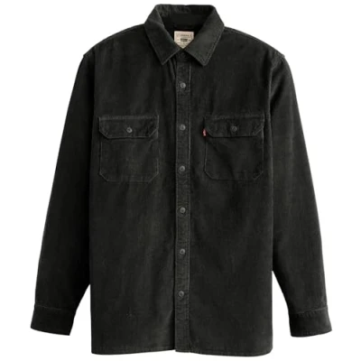 Image of Levi&#039;s Jackson Worker Shirt, Men&#039;s, Size: Large, Jet black