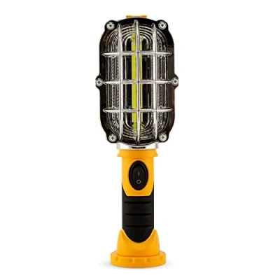 Image of JML Handy Brite Torch Magnetic Torches LED Super Bright, COB Lamp with Stand Up Design and Swivel Hook Lightweight, Portable, Ideal for Mechanics, Camping or Walking, 4.5 Volts