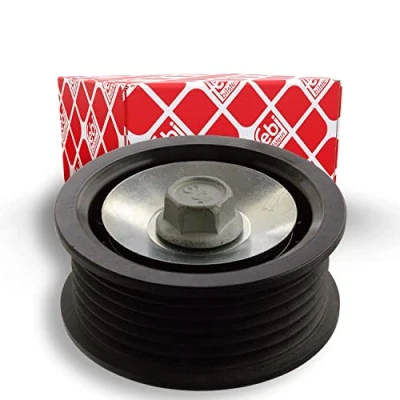 Image of 2528825001 Idler Pulley FEBI BILSTEIN 103978 with screw HYUNDAI: ix35, SANTA FE 3, Tucson, KIA: Sportage III, SORENTO 3