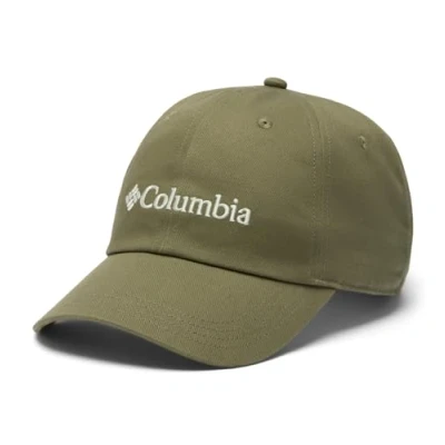Image of Columbia Unisex Provisions Ball Cap, Baseball Stone Green/Logo, O/S