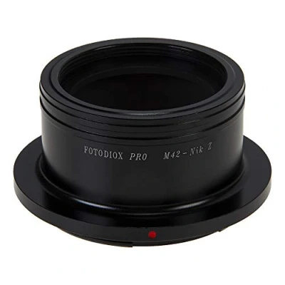 Image of Fotodiox Pro Lens mount Adapter Compatible with M42 Type 2 and Select 1 Lenses to Nikon Z Cameras