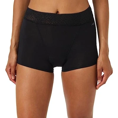 Image of Sloggi Period Panty Short Heavy underwear, Women&#039;s, Size: Small, Black