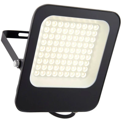 Image of Saxby Guard 50W IP65 Outdoor Flood Light Matt Black Paint