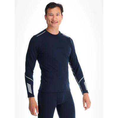 Image of Helly Hansen Men&#039;s LIFA® Merino Midweight Crew Base Layer