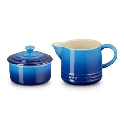 Image of Le Creuset Sugar and Milk Set Azure