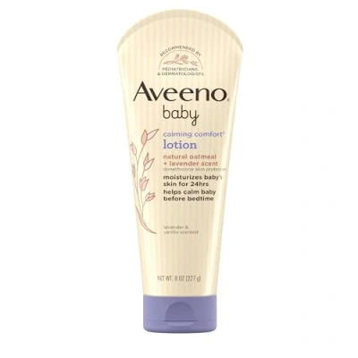 Image of Aveeno Baby Lavender &amp; Vanilla Calming Comfort Lotion, 8 oz (Pack of 2)
