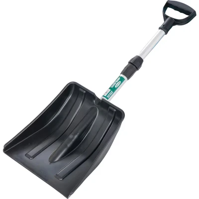 Image of Rutland 310 x 345 840mm Snow Shovel Alum Telescopic Handle
