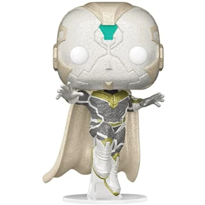 Image of Funko Pop! Marvel WandaVision The Vision Glitter White Diamond (Diamond Collection) #824