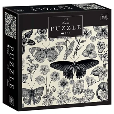 Image of Interdruk PUZ500FLO3 Puzzle, Flowers no. 3