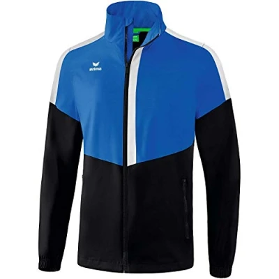 Image of Erima Squad All Weather Jacket New Royal/Black/White, Small