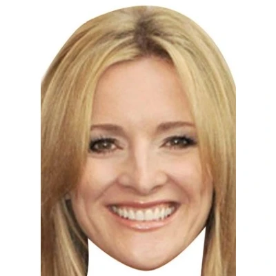 Image of FoxyPrinting Gabby Logan Celebrity Cardboard Party Face Mask Fancy Dress