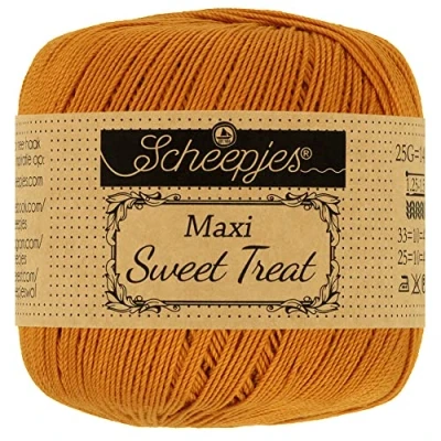 Image of Scheepjes Maxi Sweet Treat 383 Ginger Gold Yarn 10x25g