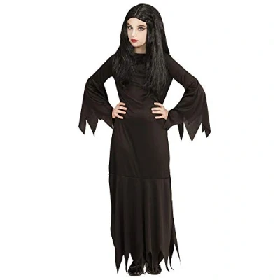 Image of W WIDMANN MILANO Party Fashion Dark Lady Costume for Girls, Gothic, Halloween, Carnival, Theme Parties