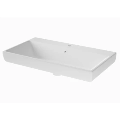 Image of Iflo Rhea Ceramic Furniture Basin 815mmw X 460mmd 1 Tap Hole Splendour80