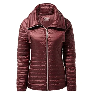 Image of Craghoppers Women Greta Jacket Baffled/Quilted Jackets Wildberry, 16